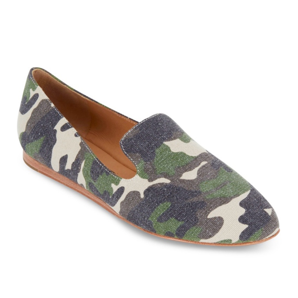 Veronica Beard Camo Loafers - Size 5.5